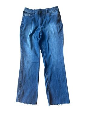 Secrets Collection by David Vered Classic Blue Women's Straight-Leg Jeans Size 8